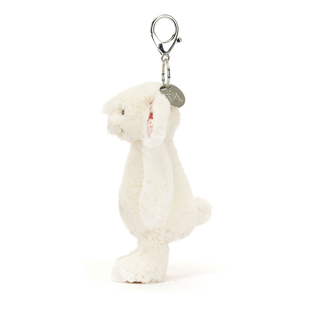 Jellycat - Blossom Cream Bunny “Berry” Bag Charm